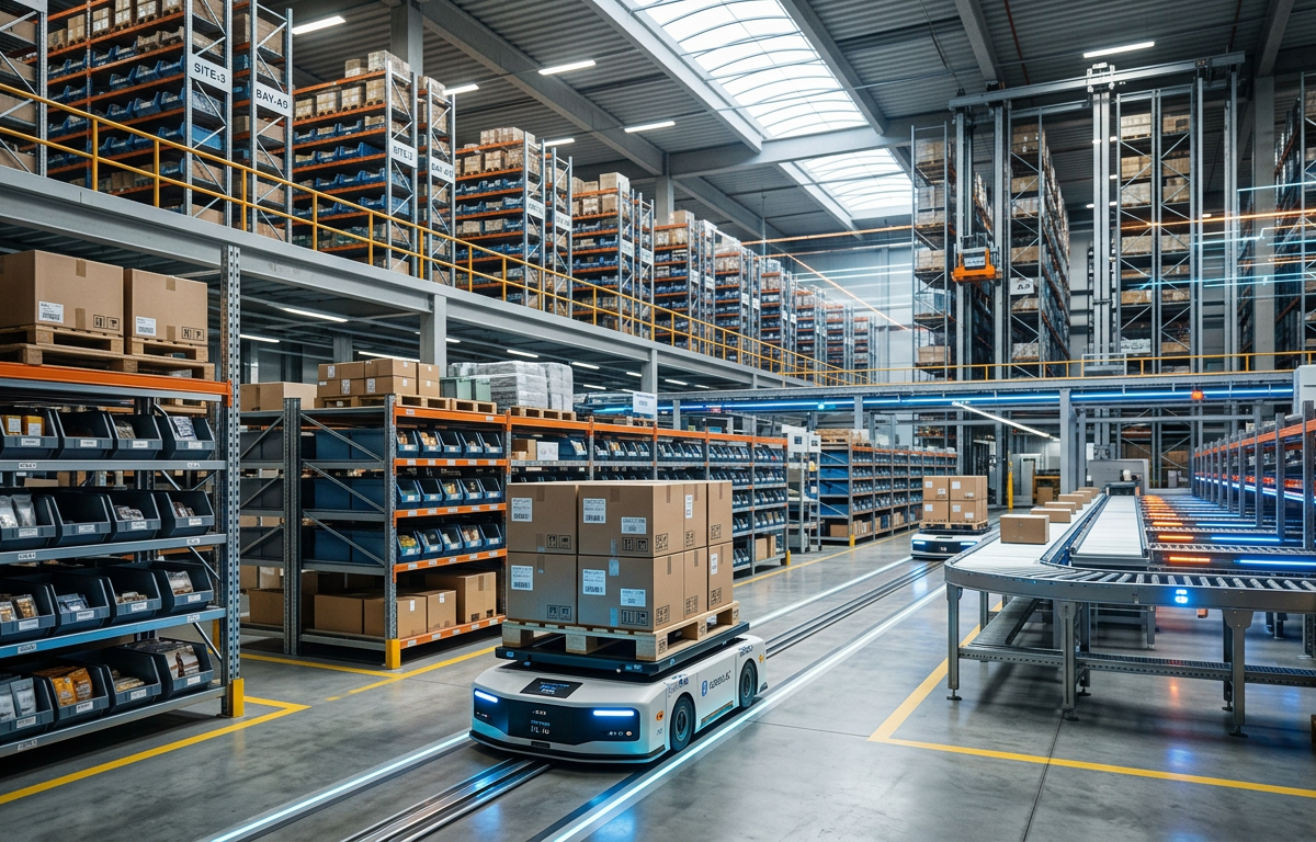 Agentic Supply Chain Orchestration: Controlled Automation Across Multi-Depot Networks